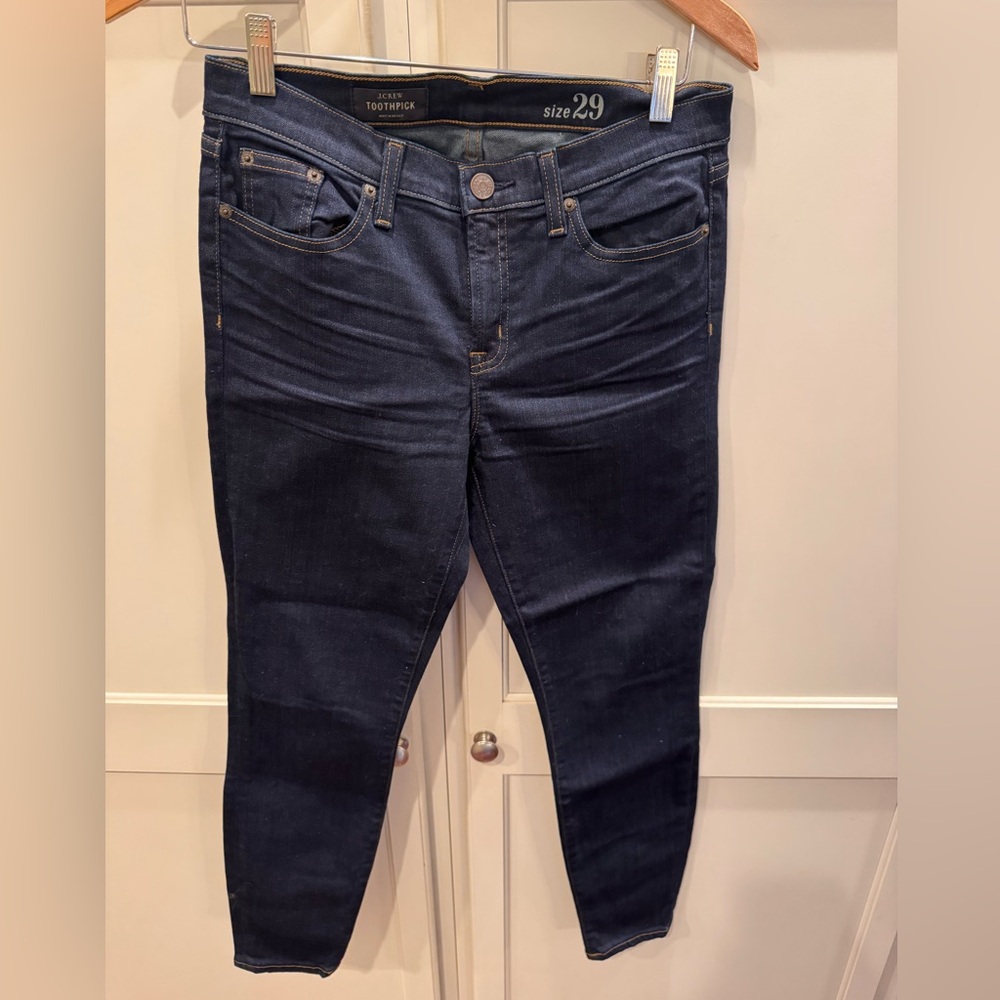 J. Crew Women's Dark Blue Jeans